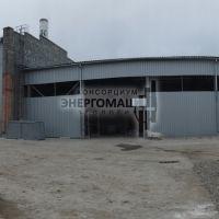 Строительство рукавного фильтра ФРУ-230-М за котлом сжигающим древесную щепу. ПАО "Кохавинская бумажная фабрика"