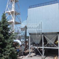 Строительство 2-х газоочисток за котлами №10, 11 сжигающими лузгу подсолнечника