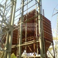 Строительство 2-х газоочисток за котлами №10, 11 сжигающими лузгу подсолнечника