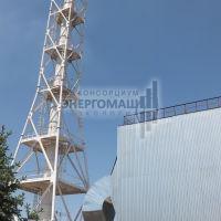 Строительство 2-х газоочисток за котлами №10, 11 сжигающими лузгу подсолнечника