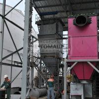 Строительство рукавного фильтра ФРУ-230-М за котлом сжигающим древесную щепу. ПАО "Кохавинская бумажная фабрика"